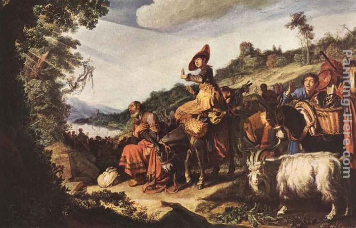 Pieter Lastman Abraham's Journey to Canaan